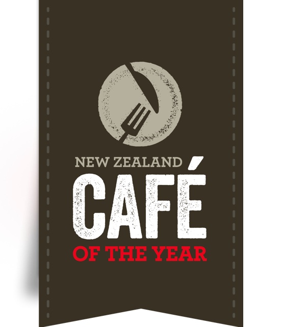 NZ Caf&#233; of the Year logo